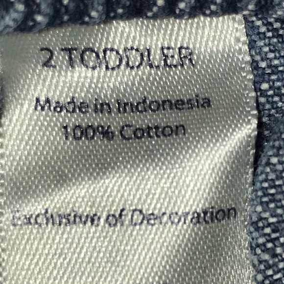 OSH KOSH B’GOSH PAINTER PANT JEANS SIZE 2 T - Picture 7 of 9